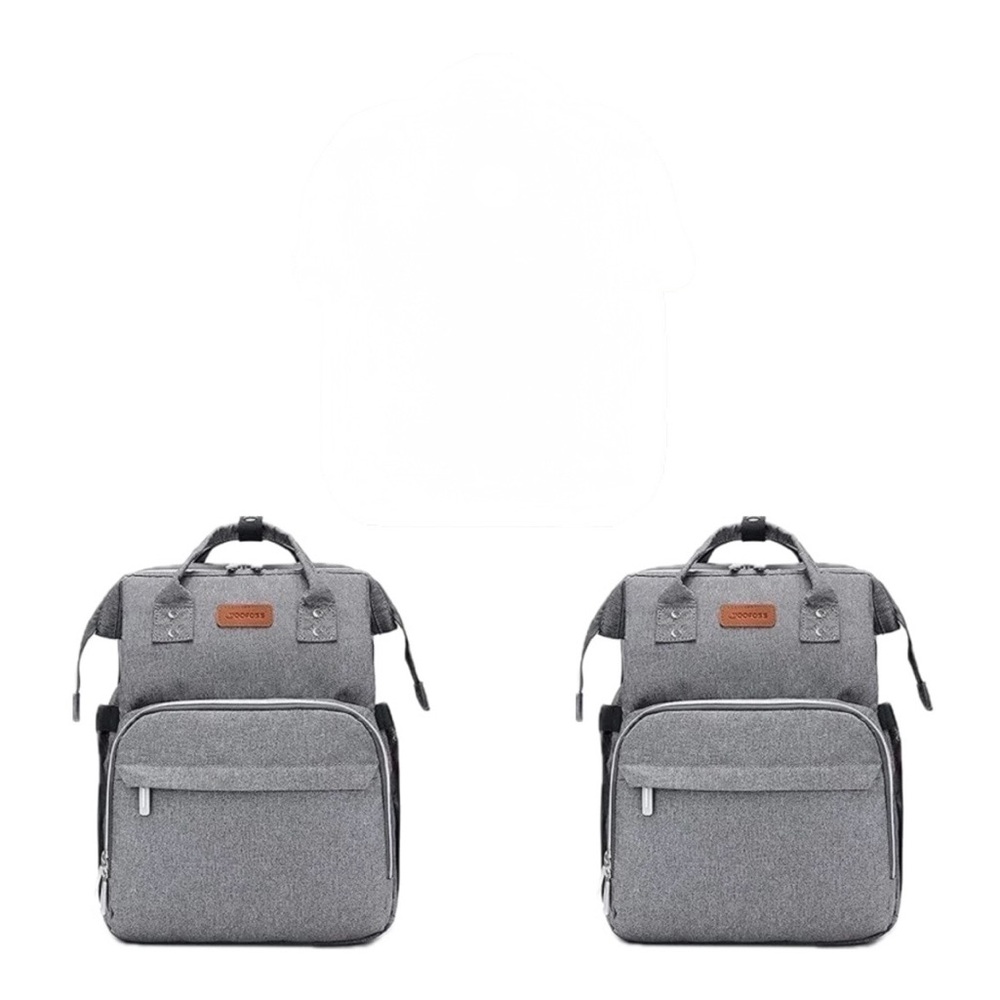 2 Packs 7in1/Diaper Bag Backpack with Changing Station Baby Bags for Boys Girls